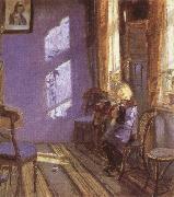 Sunlight in the Blue Room, Anna Ancher
